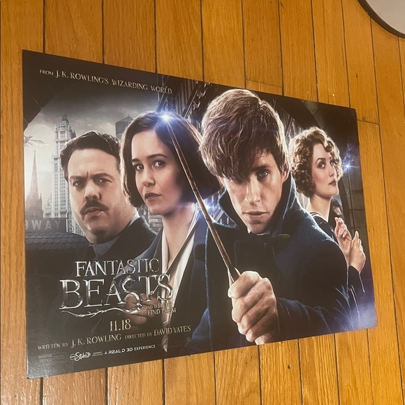 Harry Potter Original fantastic beasts poster 2018 NEW - Picture 1 of 10